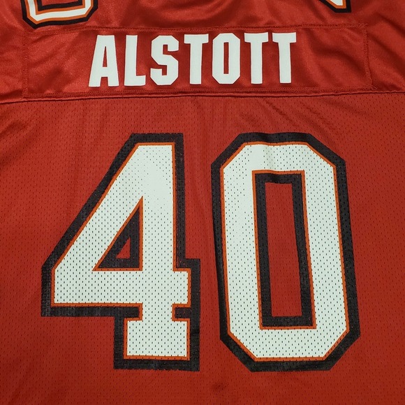 Vintage Wilson Mike Alstott #40 Tampa Bay Buccaneers Jersey  Men's 50 / XL - Picture 5 of 9